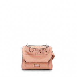 Bolsa De Hombro Lancel Ninon With Flap Mujer Rosas | RZE834MN