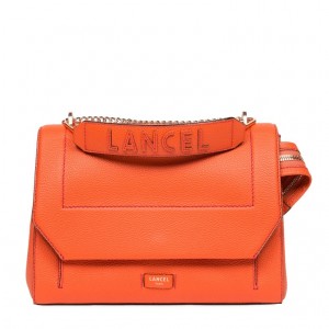 Bolsas De Mano Lancel Ninon Flap Mujer Naranjas | YIS5650XZ