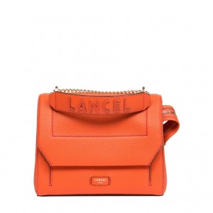 Bolsas De Mano Lancel Ninon Flap Mujer Naranjas | IDX3381IS