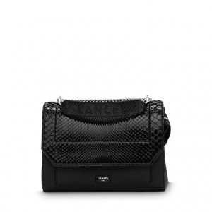 Bolsas De Mano Lancel Ninon Flap Mujer Negras | BOO1281UF