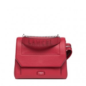 Bolsas De Mano Lancel Ninon Flap Mujer Rojas | QAR9811IN
