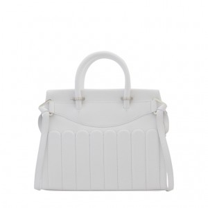 Bolsas De Mano Lancel Rodeo M Zip Carryall Mujer Blancas | SJR2686FZ