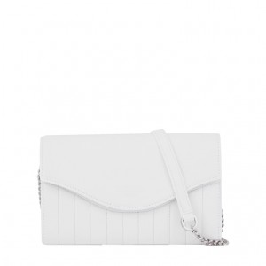 Bolsos De Mano Lancel Rodeo Chain Wallet Mujer Blancas | HBL2352XO