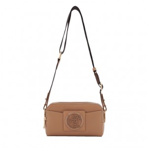 Bolsos De Mano Lancel Roxane Camera Mujer Marrones | VDI8814QZ