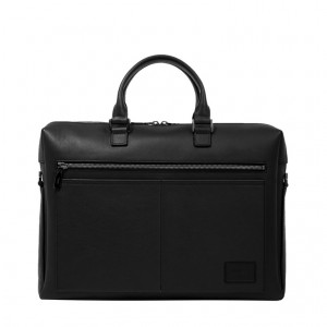 Maletín Lancel Neo Nomade Medium Document Hombre Negras | LAG1175BM