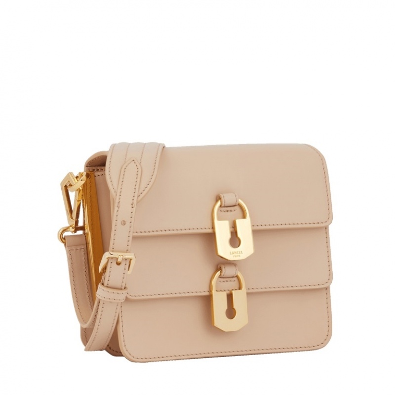 Bolsa De Hombro Lancel Idylle M Flap Mujer Marrones | JST9861SW