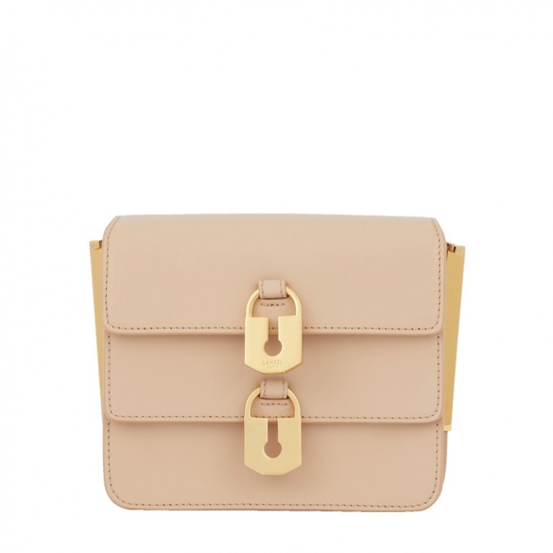 Bolsa De Hombro Lancel Idylle M Flap Mujer Marrones | JST9861SW