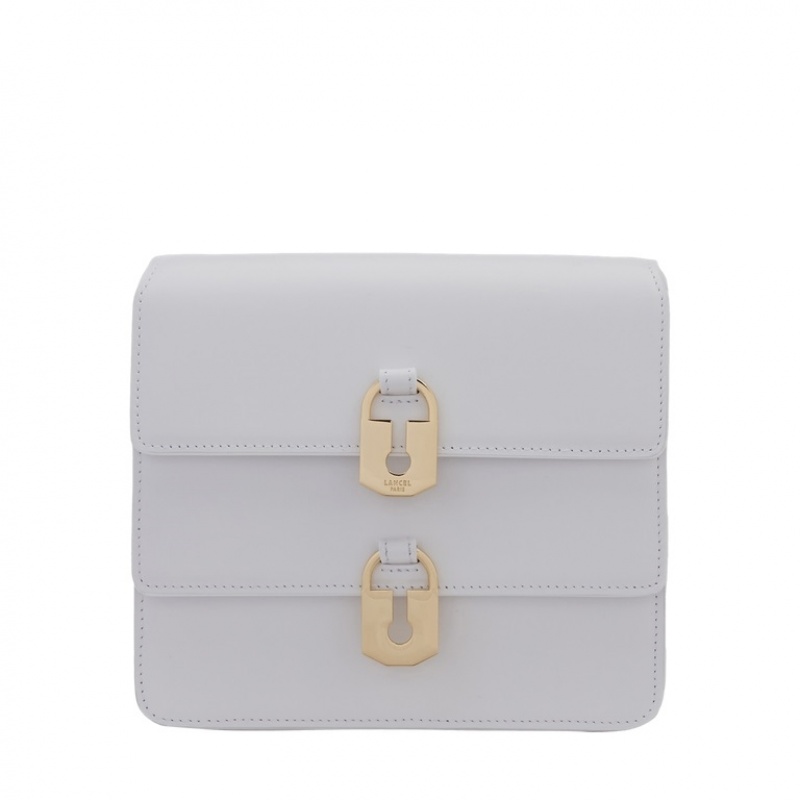 Bolsa De Hombro Lancel Idylle M Flap Mujer Blancas | VWA9795BM