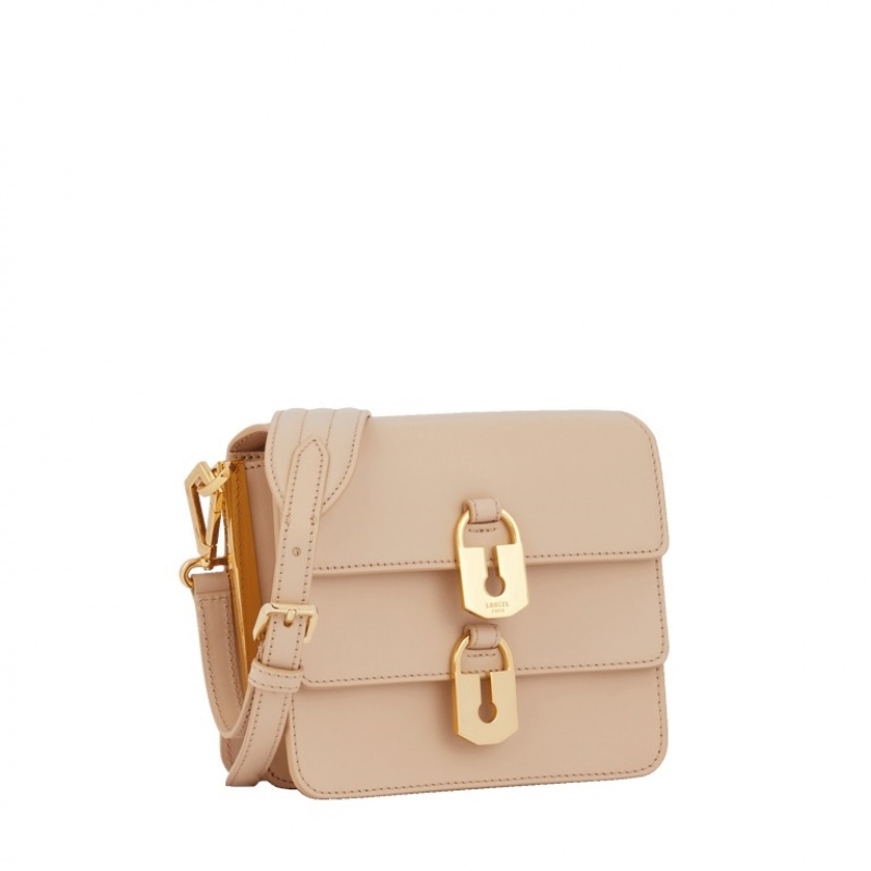 Bolsa De Hombro Lancel Idylle Mini Flap Mujer Marrones | NDX7794SU
