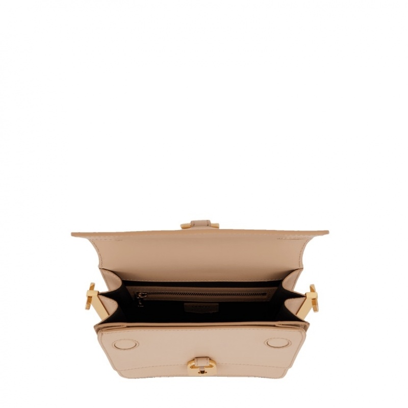 Bolsa De Hombro Lancel Idylle Mini Flap Mujer Marrones | NDX7794SU