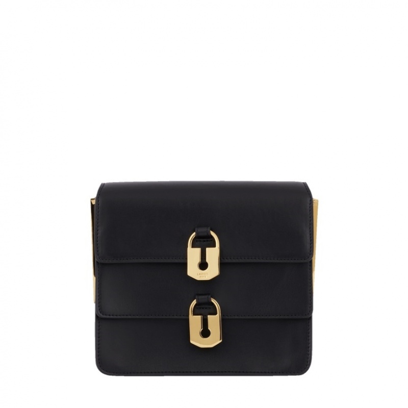 Bolsa De Hombro Lancel Idylle Mini Flap Mujer Negras | YXW5641RV