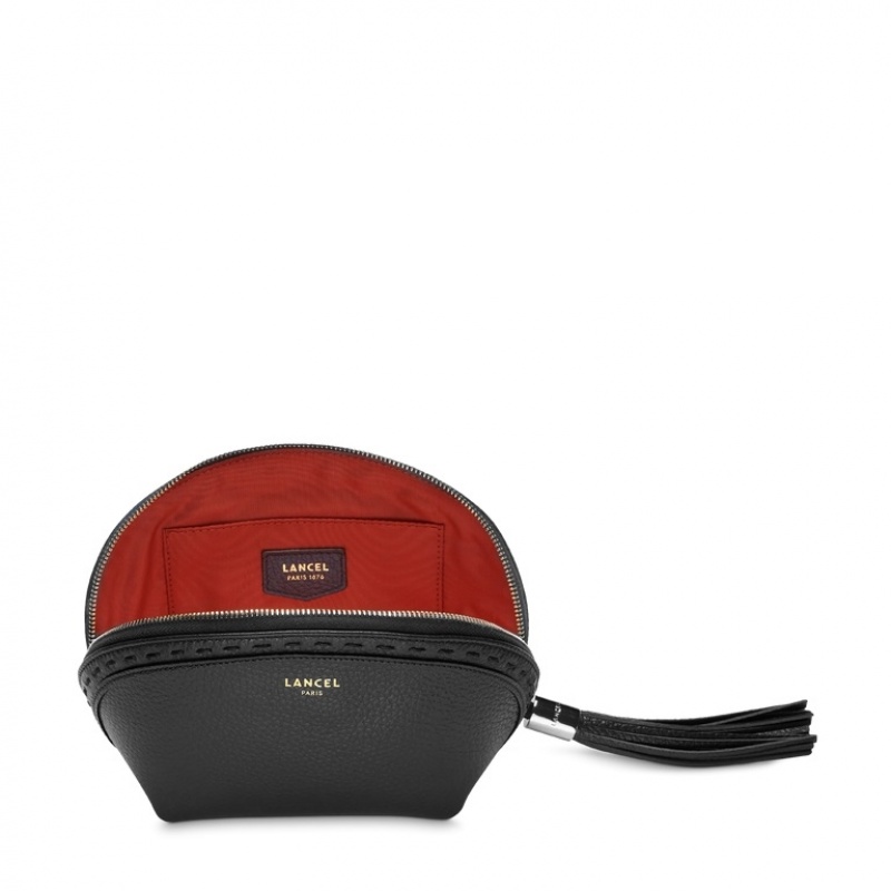 Bolsa De Maquillaje Lancel Premier Flirt Mujer Negras | JZB6324QF