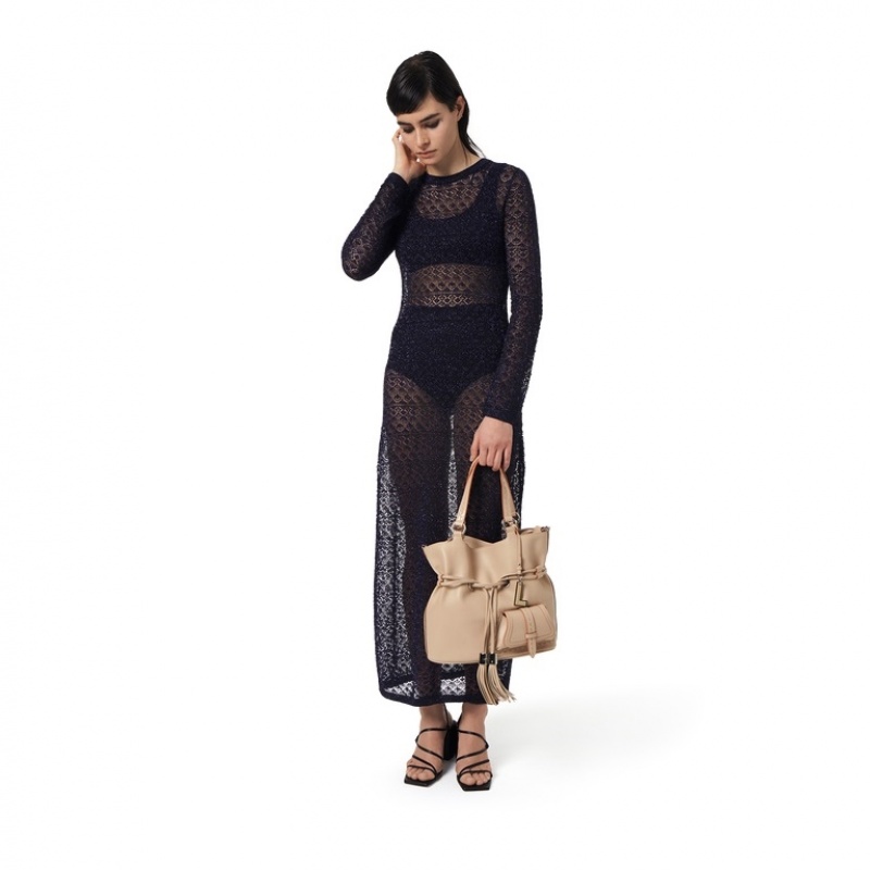 Bolso Saco Lancel Premier Flirt M Mujer Marrones | MLO5726VQ