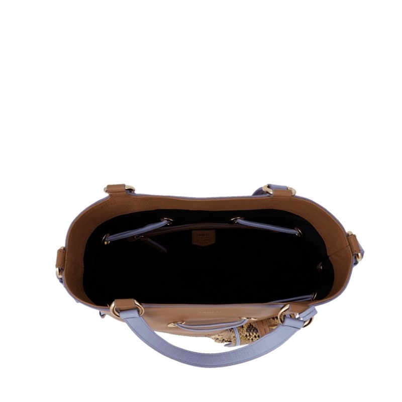 Bolso Saco Lancel Premier Flirt M Mujer Marrones Moradas | ACF596YG
