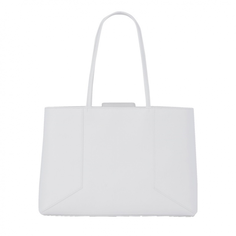 Bolso Tote Lancel Roxane Ew Zip Mujer Blancas | FII219CR