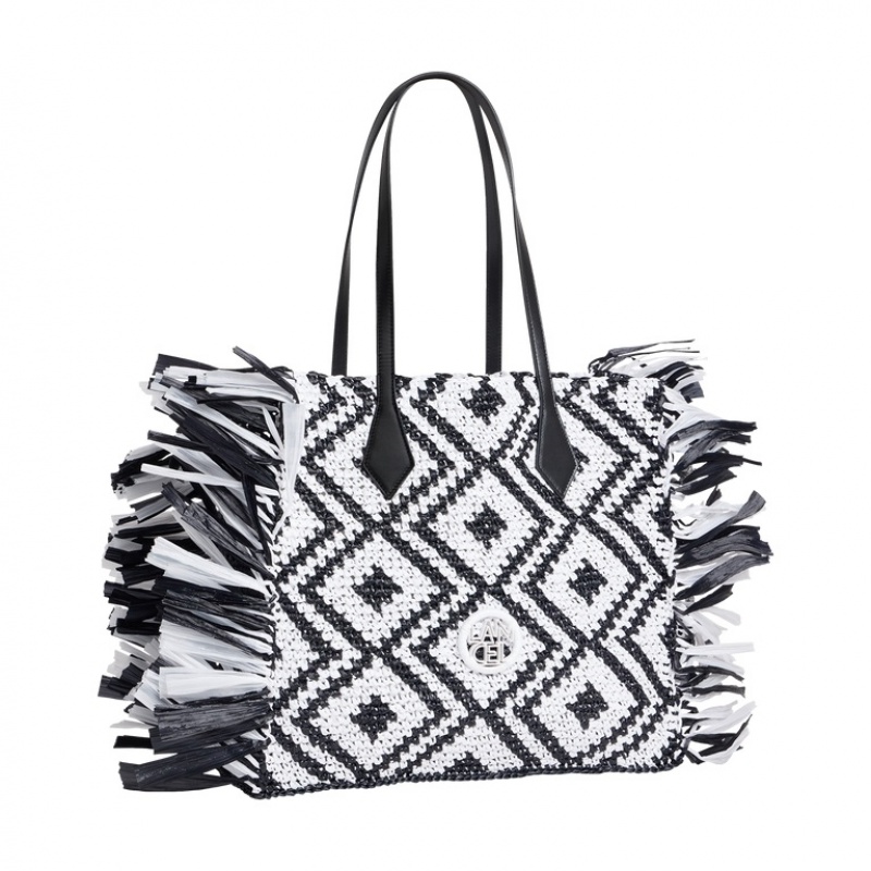 Bolso Tote Lancel Roxane Mujer Negras | QZR2745DK