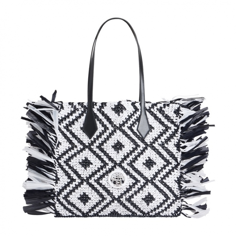 Bolso Tote Lancel Roxane Mujer Negras | QZR2745DK