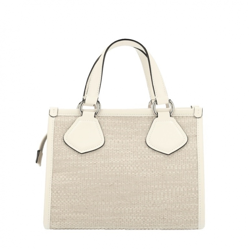 Bolso Tote Lancel Summer Mujer Blancas Beige | BZO4030RQ