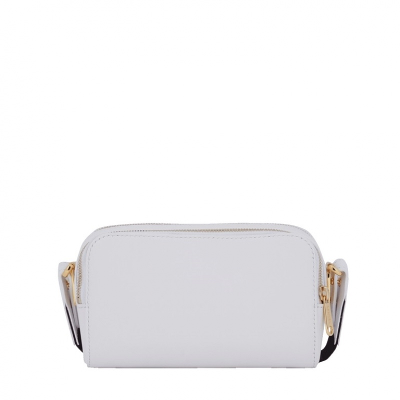 Bolsos De Mano Lancel Roxane Camera Mujer Blancas | LLA12100VV