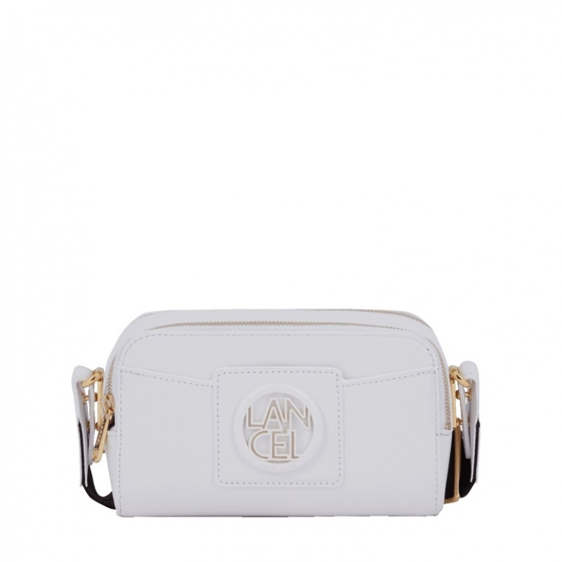 Bolsos De Mano Lancel Roxane Camera Mujer Blancas | LLA12100VV