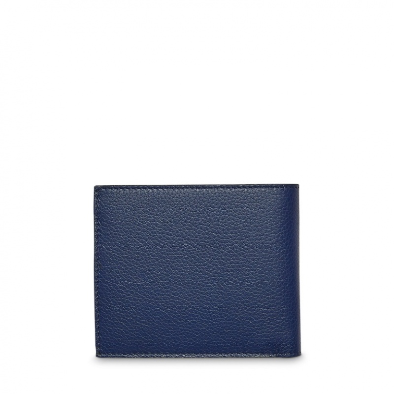 Carteras Lancel Estampadas The Classic Hombre Azules Oscuro | VJO3765AV