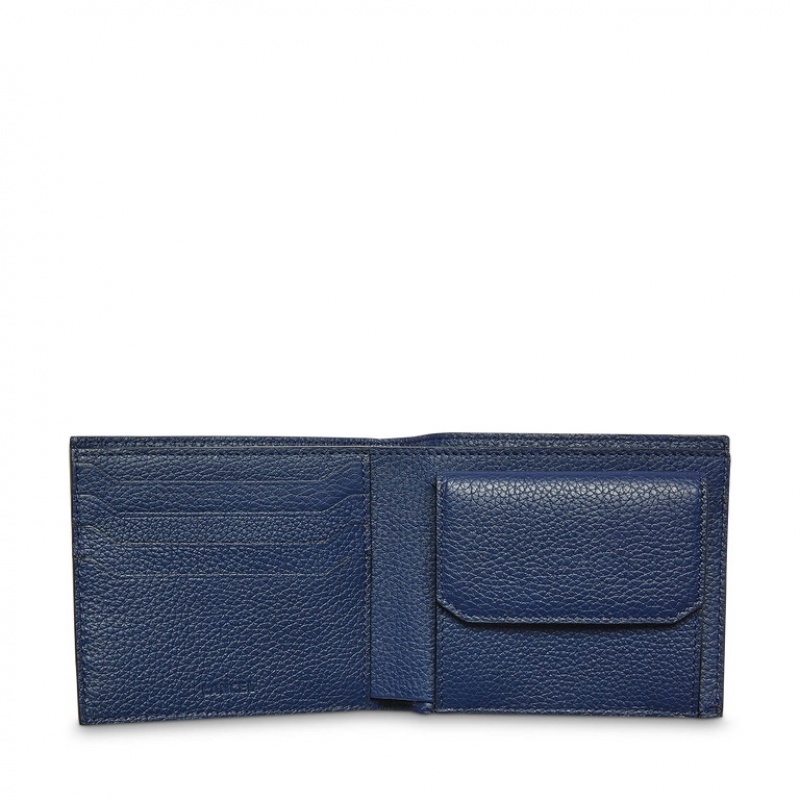 Carteras Lancel Estampadas The Classic Hombre Azules Oscuro | VJO3765AV