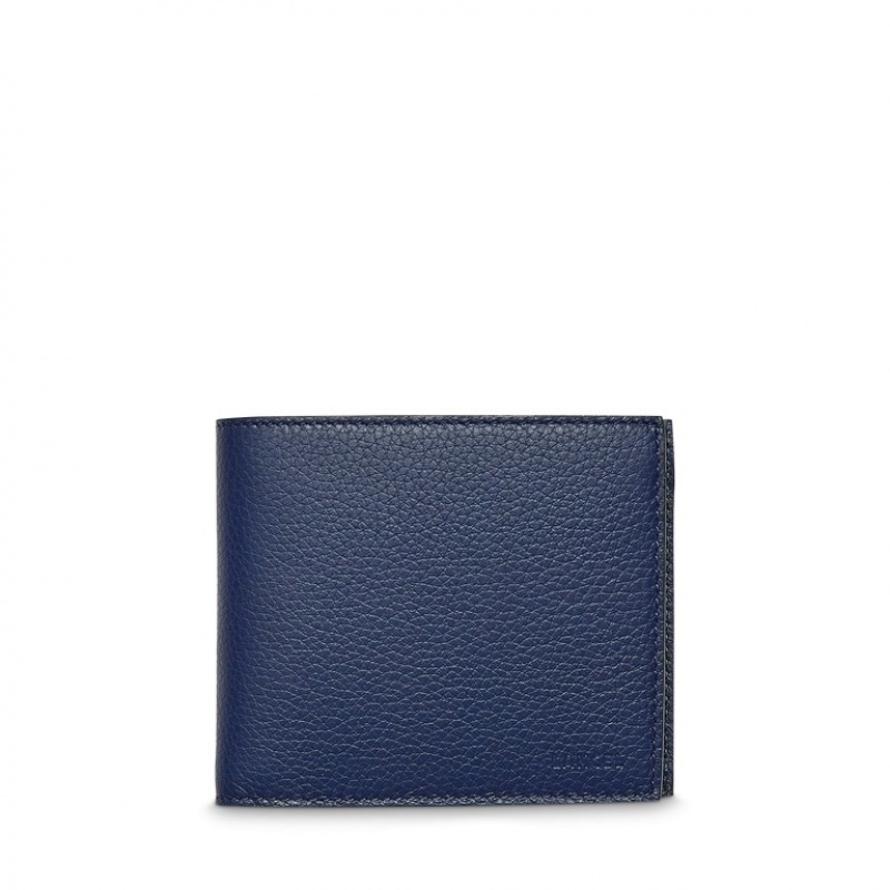 Carteras Lancel Estampadas The Classic Hombre Azules Oscuro | VJO3765AV