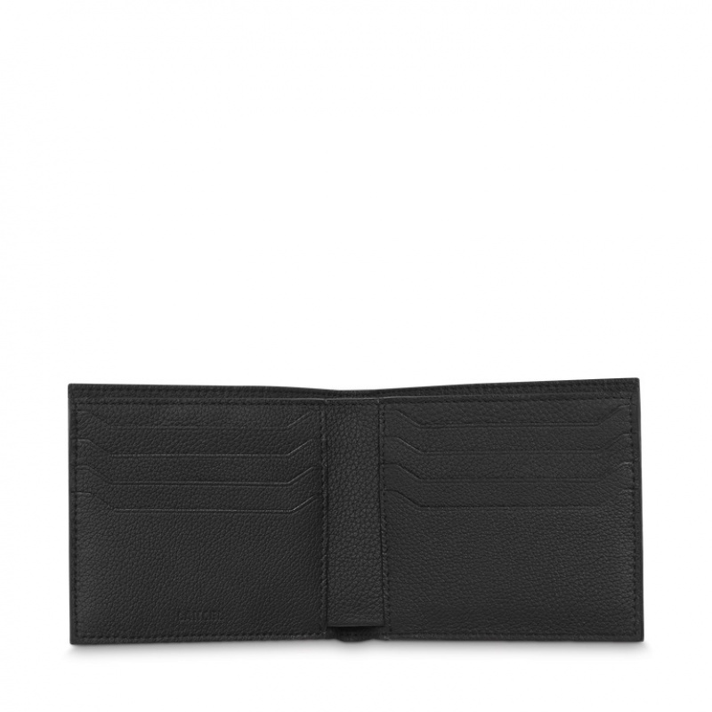 Carteras Lancel Estampadas The Classic Hombre Negras | KNH3518EO