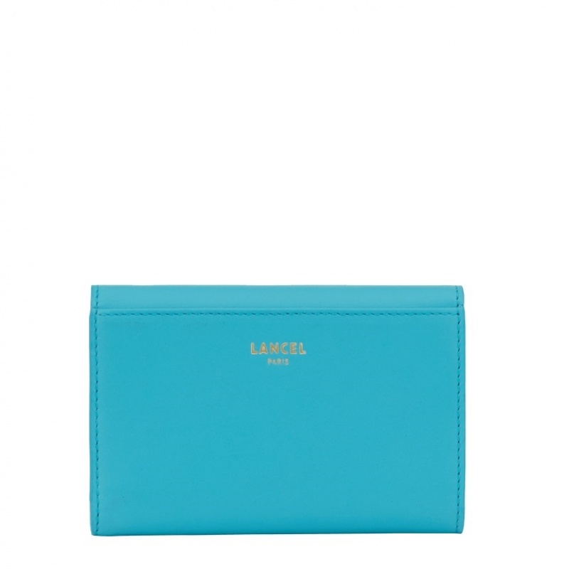 Carteras Lancel Idylle Rectangular Flap Compact Mujer Azules | GHJ3998HN