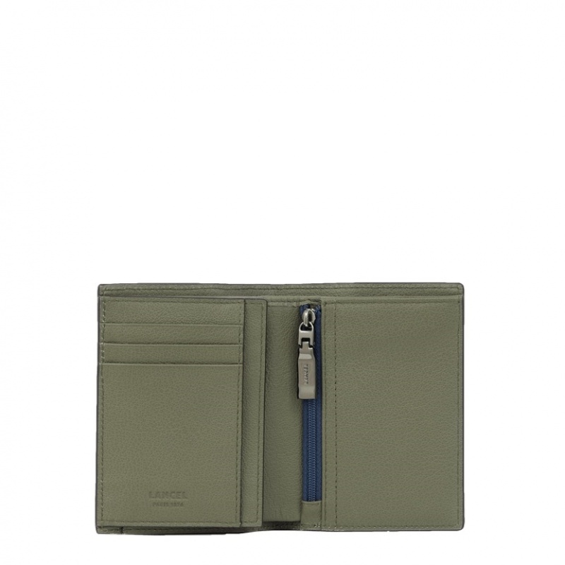 Carteras Lancel Neo Nomade 9 Cc European Hombre Verde | ILQ836JB