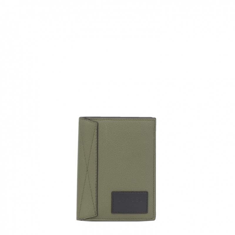 Carteras Lancel Neo Nomade 9 Cc European Hombre Verde | ILQ836JB