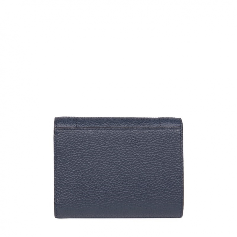 Carteras Lancel Ninon Compact Medium With Flap Mujer Azules Oscuro | OKN5290YQ