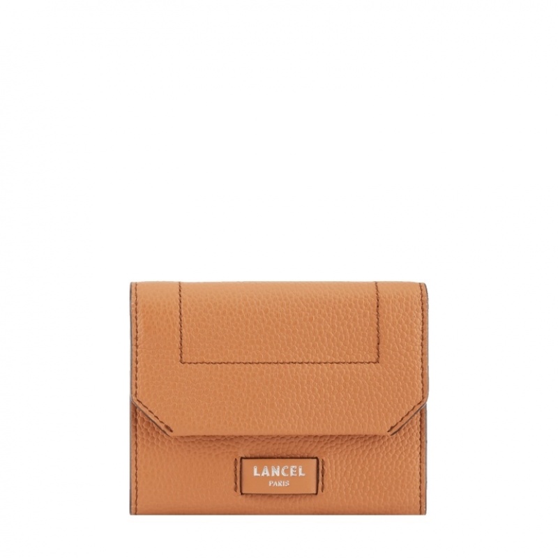 Carteras Lancel Ninon Compact Medium With Flap Mujer Marrones | HPG2582XG