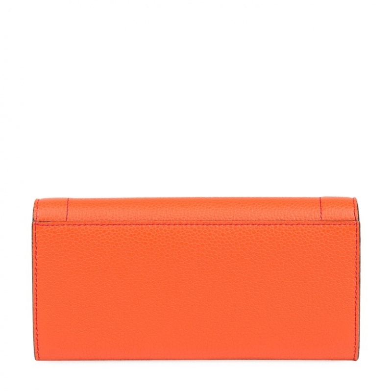Carteras Lancel Ninon Slim With Flap Mujer Naranjas | IRR7496UK