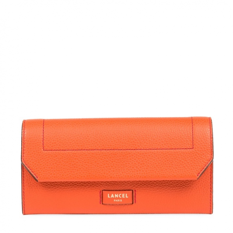 Carteras Lancel Ninon Slim With Flap Mujer Naranjas | IRR7496UK