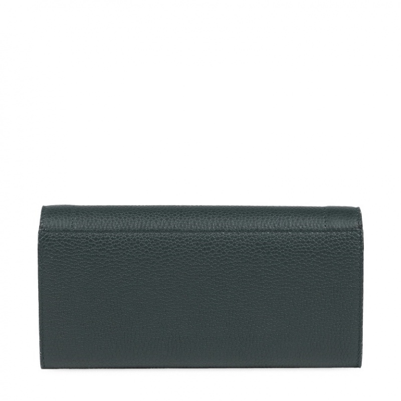 Carteras Lancel Ninon Slim With Flap Mujer Verde Oscuro | NZJ4853FZ