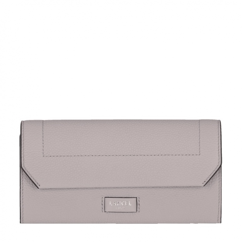 Carteras Lancel Ninon Slim With Flap Mujer Gris | FFO8123ZT