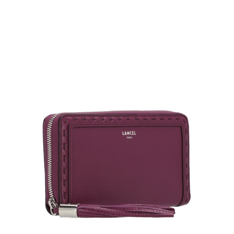 Carteras Lancel Premier Flirt Long Zip Mujer Moradas | ASD5388ZD