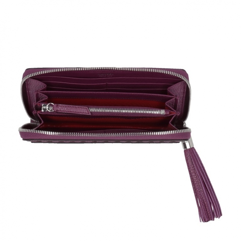 Carteras Lancel Premier Flirt Long Zip Mujer Moradas | ASD5388ZD
