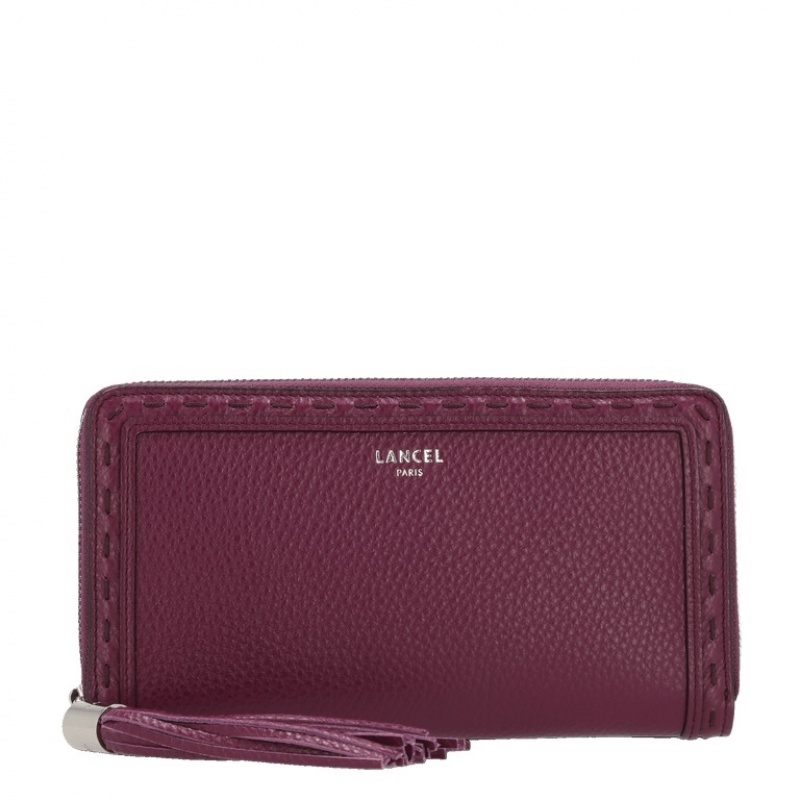 Carteras Lancel Premier Flirt Long Zip Mujer Moradas | ASD5388ZD