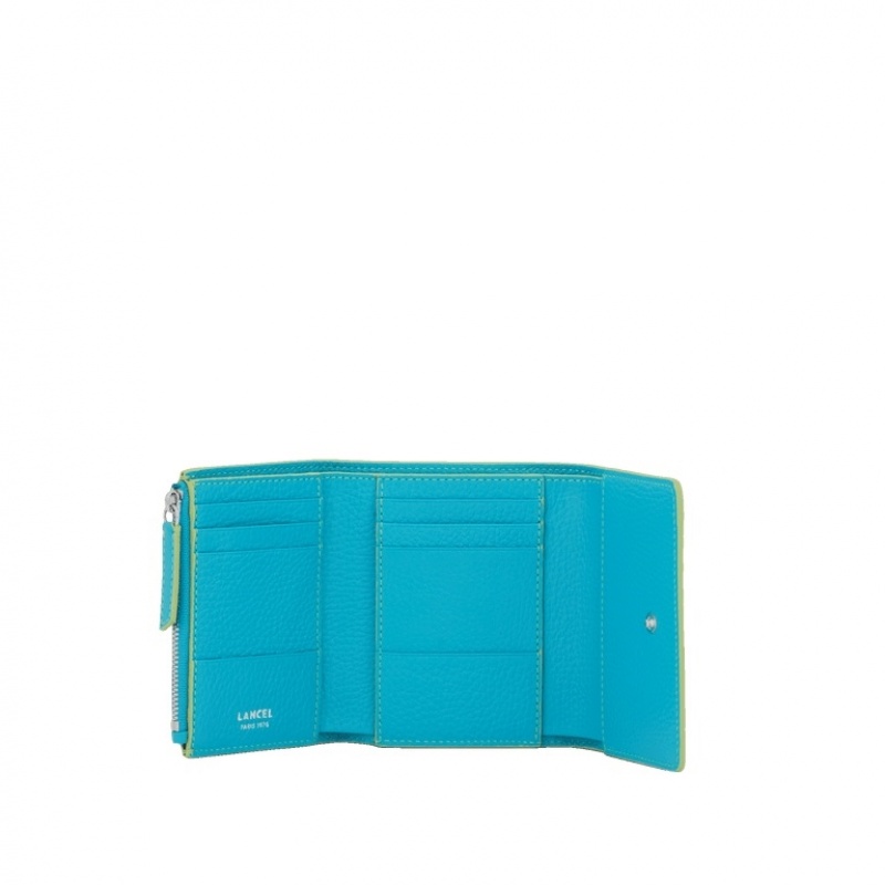Carteras Lancel Premier Flirt M Flap Compact Mujer Azules | SVO1515AV