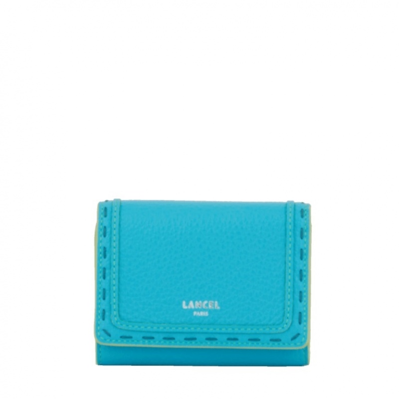 Carteras Lancel Premier Flirt M Flap Compact Mujer Azules | SVO1515AV