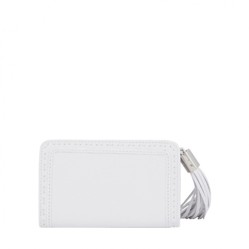 Carteras Lancel Premier Flirt Medium Compact Zip Mujer Blancas | YMD8985GS