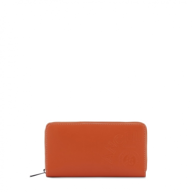 Carteras Lancel x Roland Garros Long Zip Mujer Naranjas | LOU1289MT