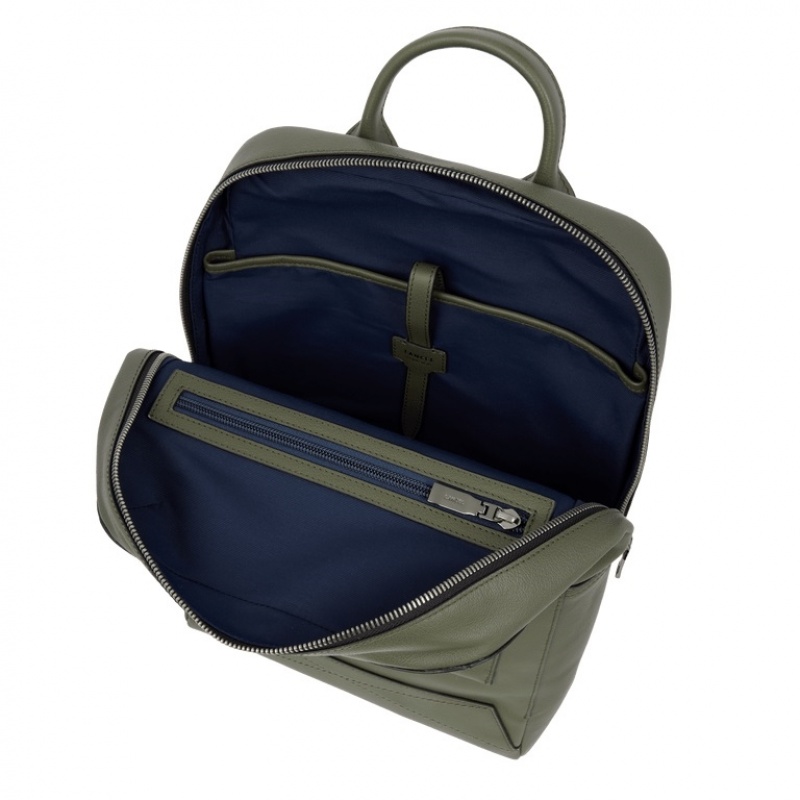 Mochila Lancel Neo Nomade S Hombre Verde | AXR896SW