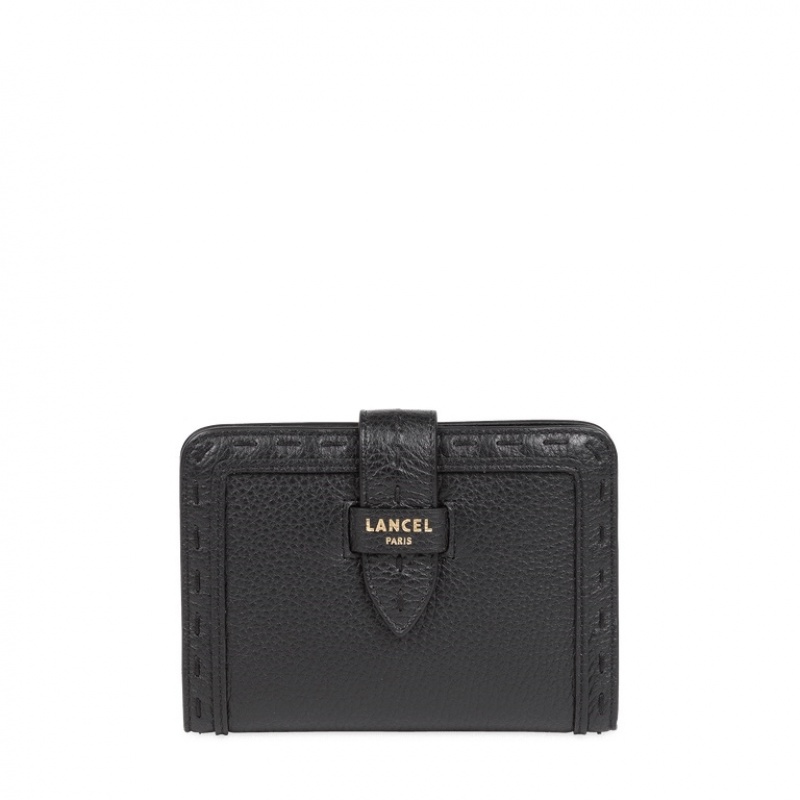 Titular Del Pasaporte Lancel Premier Flirt Mujer Negras | LUX3829WA